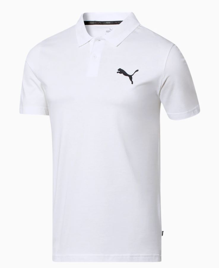 Camiseta Puma tipo polo Blanca – Talla S 