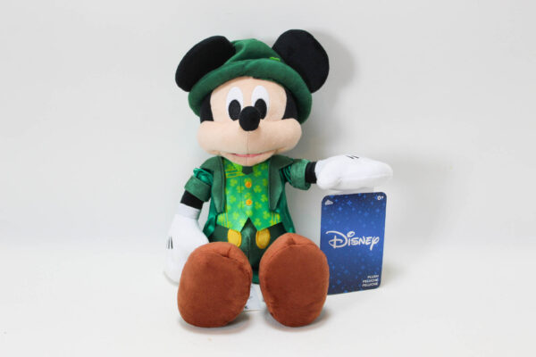 Peluche Mickey Mouse Clásico Vestido de Irlandés
